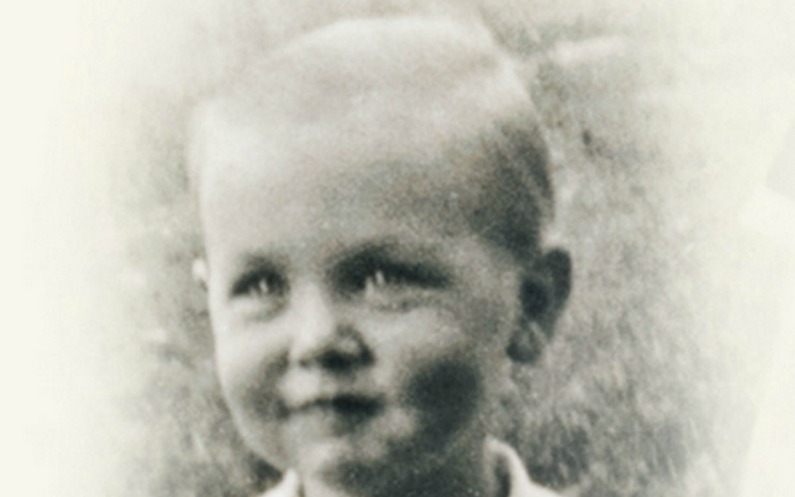 子供の頃のジェフリー・R・ホランド長老