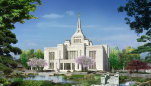 新しく建てられた日本札幌神殿