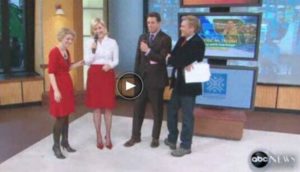 テレビでデートについて話すタマラ