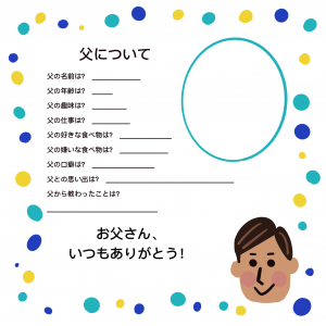 父親を知る質問