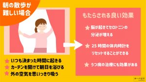 心も身体も健康になる朝の３つの習慣