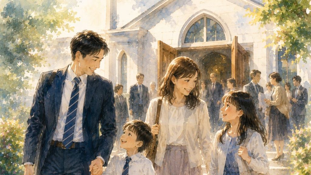 家族の時間の確保もその質を上げることも宗教が助けとなることがある