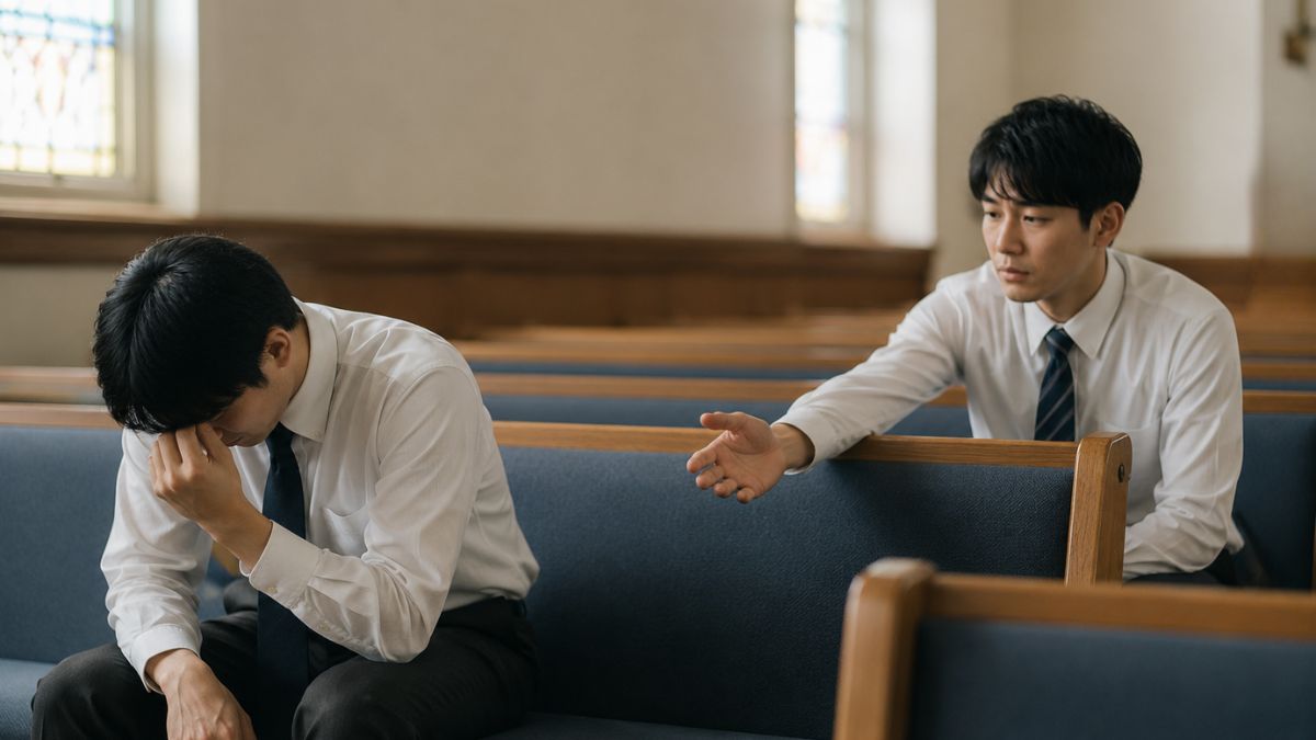 教会で悩んでる人に手を差し伸べたいのにできない