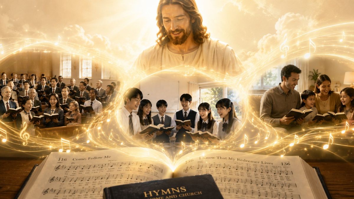 いろんな国でいろんな世代の人々が賛美歌を歌うことでキリストへの理解と信仰が深まる