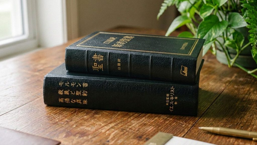 末日聖徒たちは聖書もモルモン書も大切な神様の言葉が書かれてある神聖な書物だと信じている。