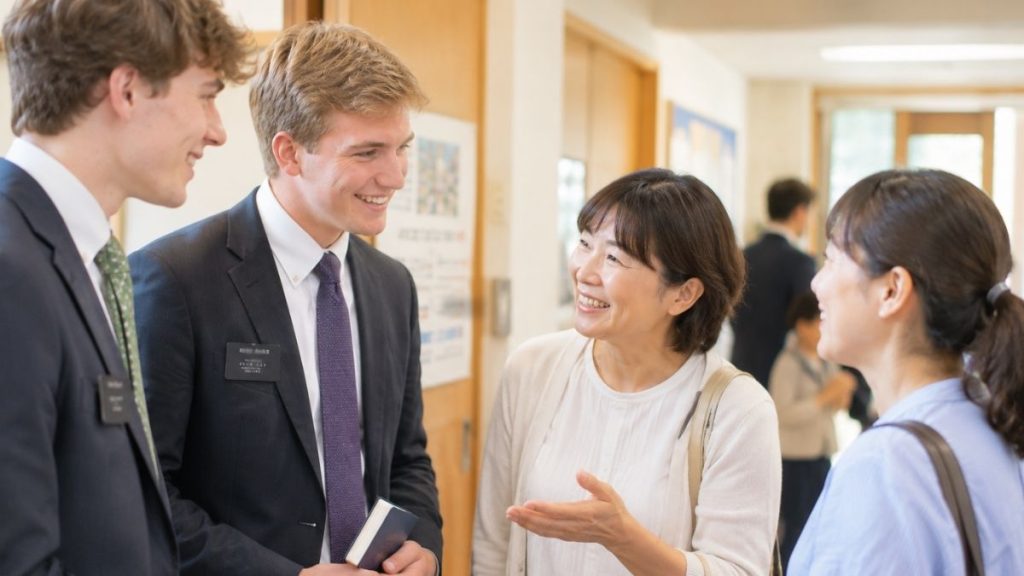 宣教師に友人を紹介することで感じる喜びがあります